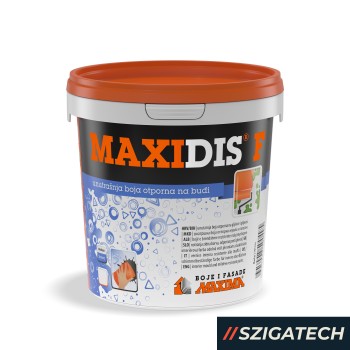 MAXIMA Maxidis F | bázis A | fehér penészgátlós mosható beltéri falfesték -  3 l