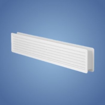 Ajtó szellőzőrács fehér színben - 500 × 90 mm